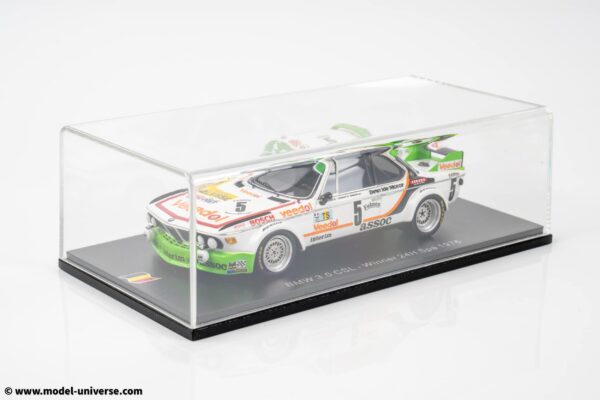 Spark - 1:43 BMW 3.0 CSL No.5 Winner 24h Spa 1976 - Resin Model 8 spark 43spa1976 bmw winner spa 1976 resin model 2