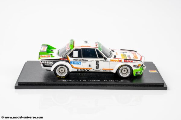 Spark - 1:43 BMW 3.0 CSL No.5 Winner 24h Spa 1976 - Resin Model 11 spark 43spa1976 bmw winner spa 1976 resin model 3