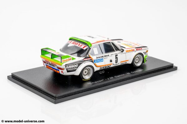 Spark - 1:43 BMW 3.0 CSL No.5 Winner 24h Spa 1976 - Resin Model 10 spark 43spa1976 bmw winner spa 1976 resin model 4