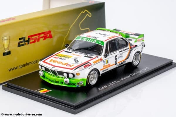 spark 43spa1976 bmw winner spa 1976 resin model 7