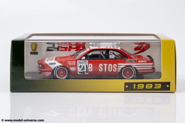 Spark - 1:43 BMW 635 CSI No.21 Winner 24h Spa 1983 Tassin, Heyer, Hahne - Resin Model 13 Spark - 1:43 BMW 635 CSI No.21 Winner 24h Spa 1983 Tassin, Heyer, Hahne - Resin Model