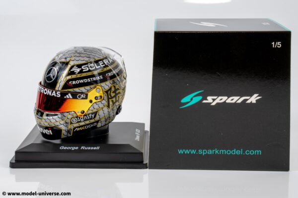 Spark - 1:5 Goerge Russell F1 Chinese GP 2025 Helmet Replica 11 Spark - 1:5 Goerge Russell F1 Chinese GP 2025 Helmet Replica