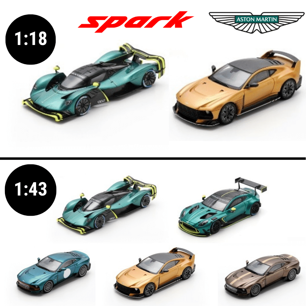 Spark Announces Several Aston Martin Models Including the Valkyrie