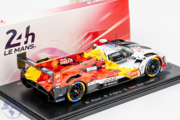 Spark - 1:43 BMW M Hybrid V8 No.20 BMW M Team WRT 2025 24h Le Mans - R.Rast, R.Frijns, S.Van Der Linde - Resin Model