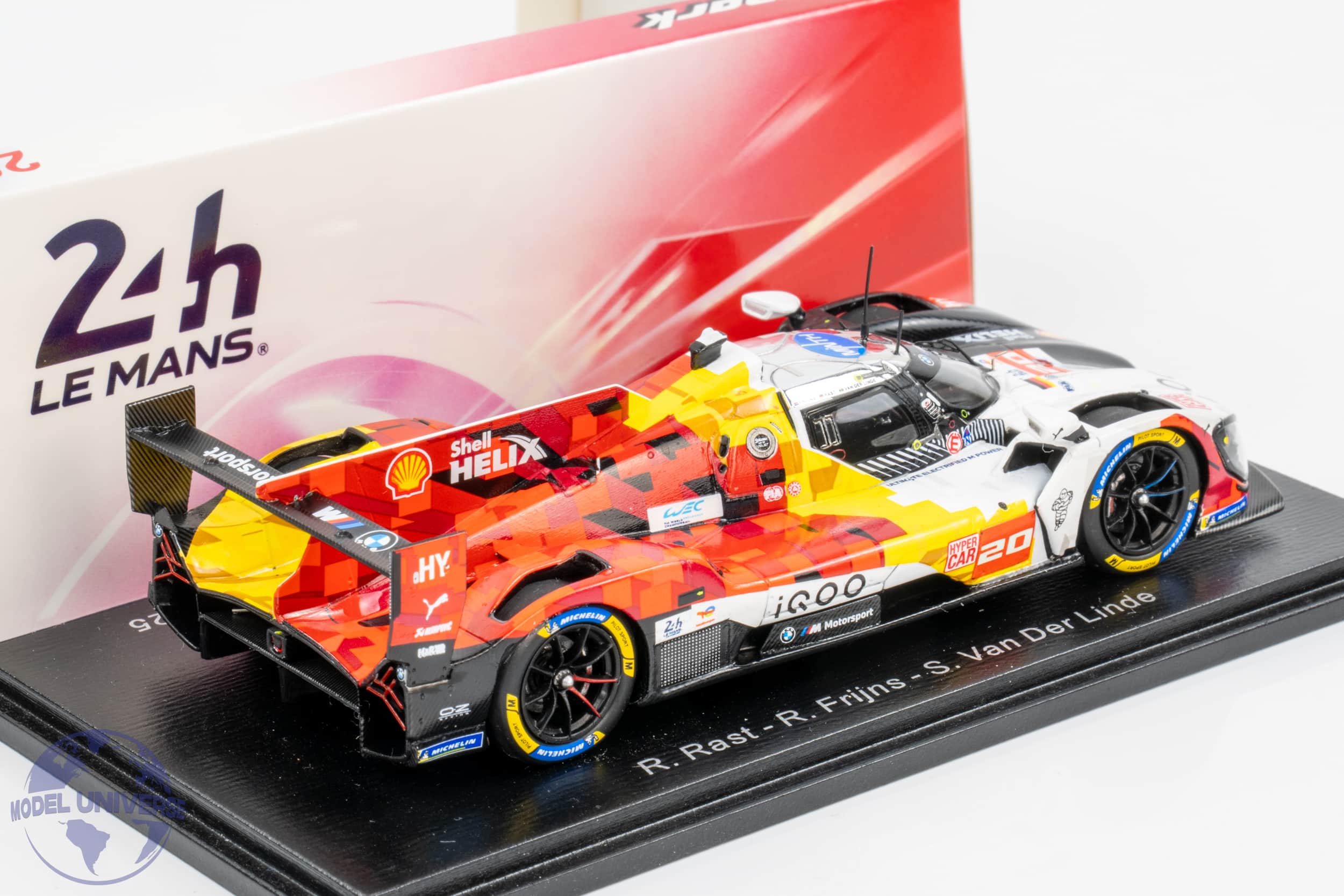 Spark S9263 - 1:43 BMW M Hybrid V8 No.20 WRT 24h Le Mans 2025