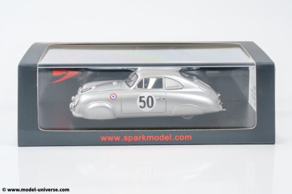 Spark - 1:43 Porsche 356 SL Coupe No.50 Class Winner 24h Le Mans 1952 - Veuillet, Mouche - Resin Model 9 spark S9701 Porsche 356 SL Le Mans 1952 Resin Model 5
