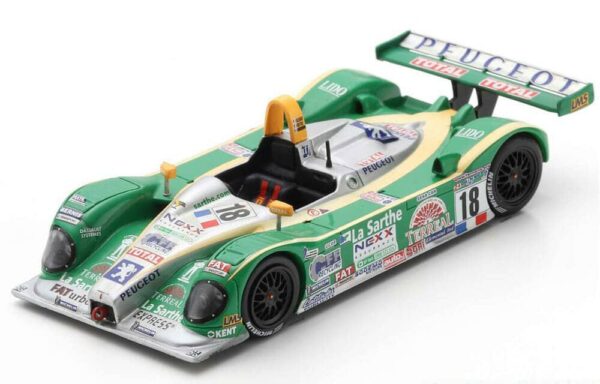 spark models 1:18 courage c52 #16 4th 24h le mans 2000 o. grouillard/s. bourdais/e. clerico