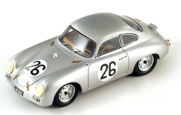 spark models 1:18 porsche 356 #26 24h le mans 1956 m. nathan/h. glockler