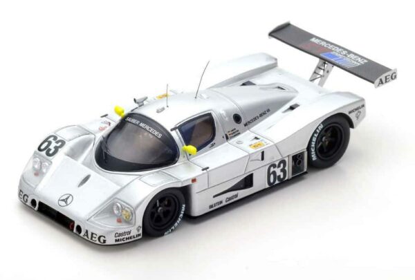 spark models 1:18 sauber c9 #63 winner 24h le mans 1989 j. mass/s. dickens/m reuter