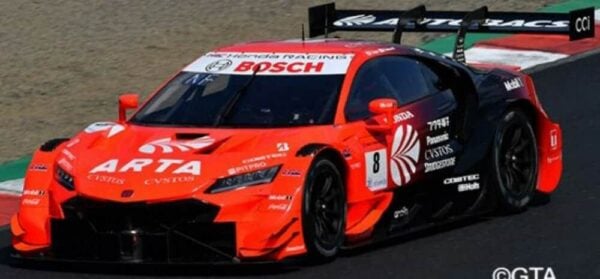 spark models 1:43 arta nsx-gt #8 arta gt500 super gt 2022 nojiri/fukuzumi