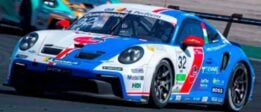 spark models 1:43 porsche 911 gt3 cup #32 porsche carrera cup italia champion 2022 g.quaresmini