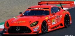 spark models 1:43 r'qs amg gt3 #22 r'qs gt300 super gt 2022 hisashi wada/masaki jyonai