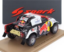 1:43 Toyota Hilux Pick-Up GR DKR Gazoo Racing Red Bull No.201 Winner Dakar Rally 2022 - N.Al-Attiyah, M.Baumel - Resin Model - Spark Models