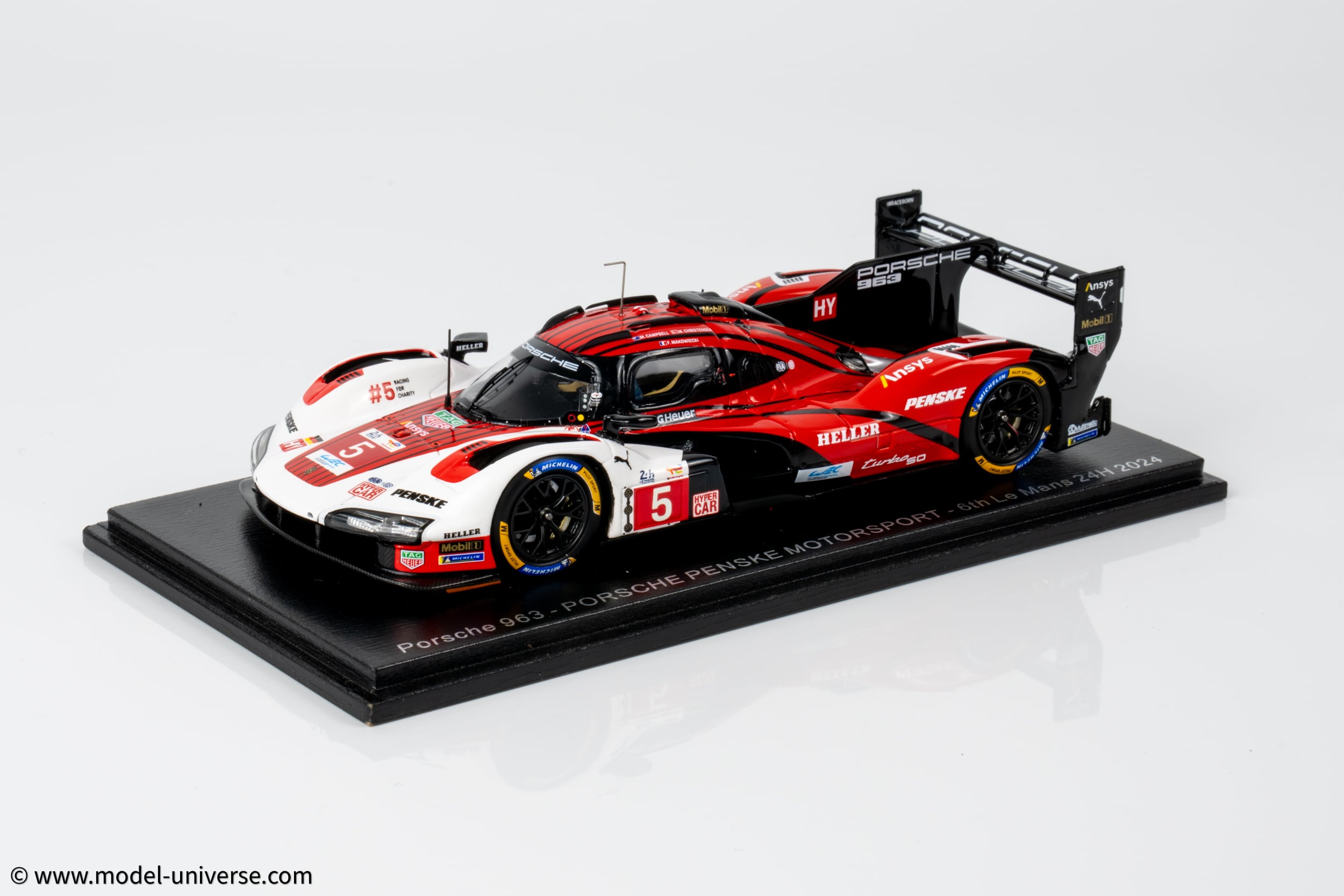 1/43 ポルシェ 963 ルマン 24h 2024 Penske #6 スパーク 1/64 ポルシェ 963 PENSKE MOTORSPORT 2024 ルマン24H