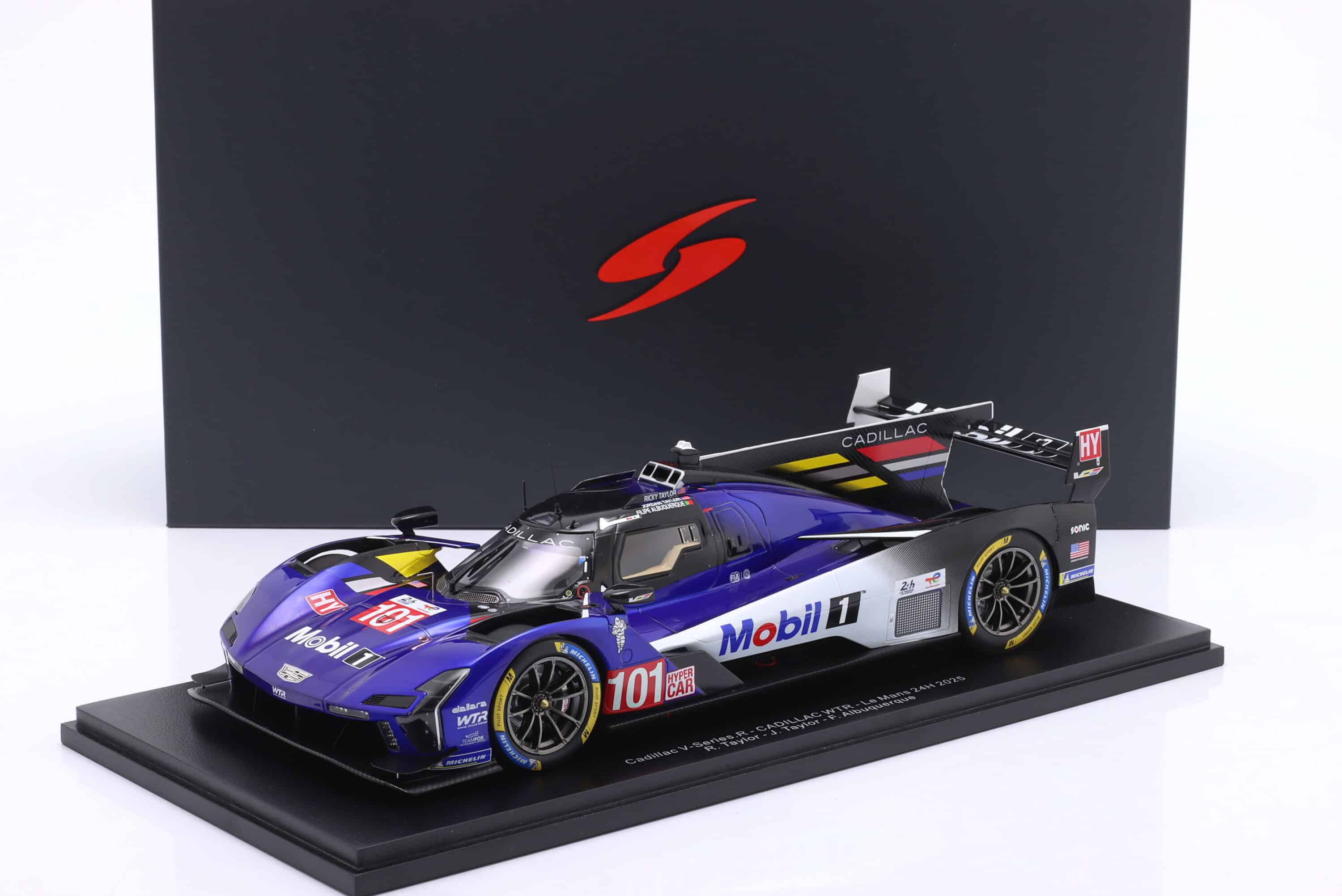 Spark 1:18 Cadillac V-Series.R No.101 WTR 2025 24h Le Mans