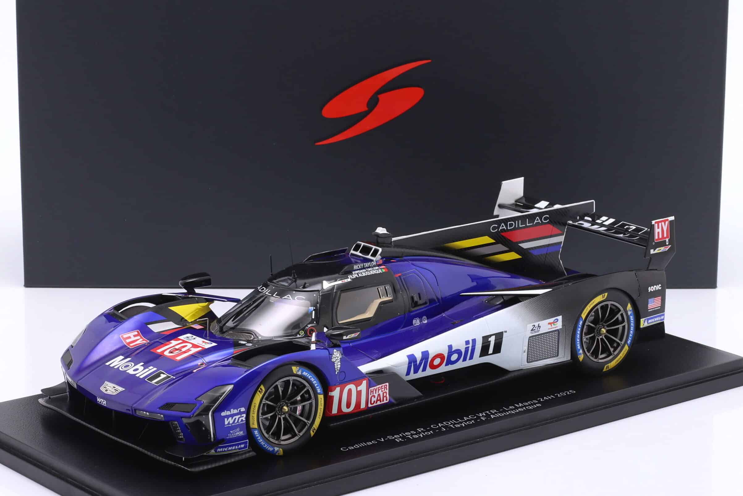 Spark 1:18 Cadillac V-Series.R No.101 WTR 2025 24h Le Mans (18S1066) Resin Model 1 Spark 1:18 Cadillac V-Series.R No.101 WTR 2025 24h Le Mans (18S1066) Resin Model