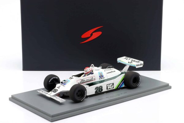 Spark - 1:18 Williams FW07 #28 Winner British GP 1979 Clay Regazzoni - Resin Model