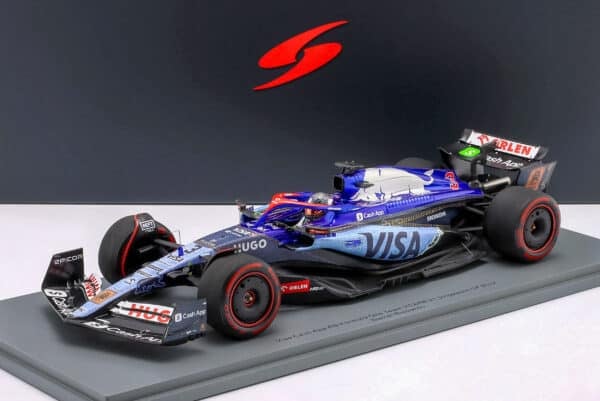Spark - 1:18 Racing Bulls VCARB01 No.3 Daniel Ricciardo "Last Race" Singapore GP 2024 - Resin Model