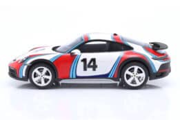 Spark - 1:18 Porsche 911 (992) Dakar Martini Livery No.14 - Porsche Exclusive Resin Model