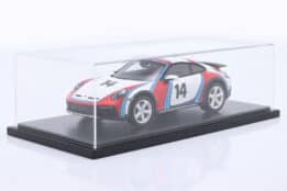 Spark - 1:18 Porsche 911 (992) Dakar Martini Livery No.14 - Porsche Exclusive Resin Model
