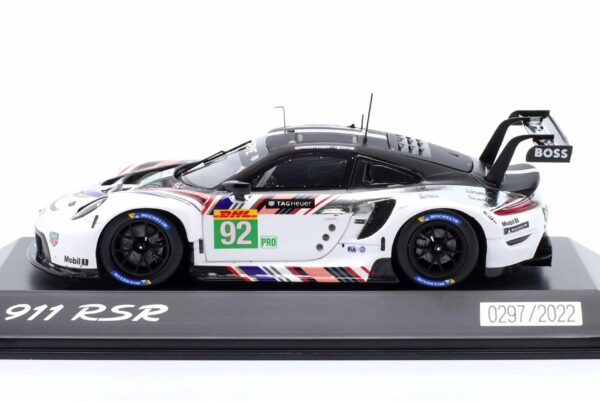 Spark - 1:43 Porsche 911 RSR-19 GT Team No.92 Goodbye Last Race WEC 8h Bahrain 2022 - K.Estre, M.Christensen - Porsche Exclusive Limited Edition Resin Model 7 spark_1_43_porsche_911_rsr_19_goodbye_no92_last_ra 4