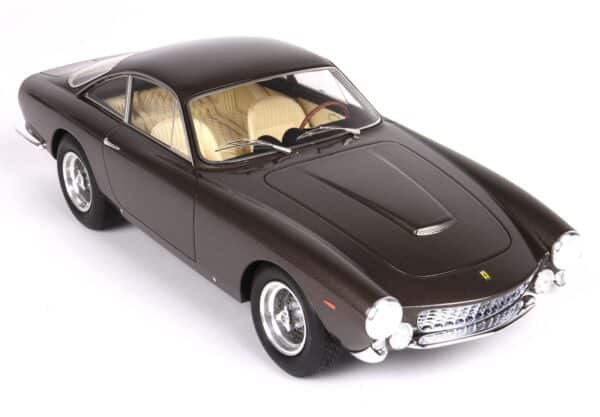 BBR 1:18 Ferrari 250 GT Lusso S/N 4891 GT Steve McQueen's Personal Car Brown - Limited Edition Resin Model by BBR Models