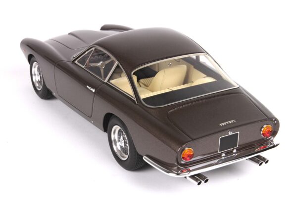 BBR 1:18 Ferrari 250 GT Lusso S/N 4891 GT Steve McQueen's Personal Car Brown - Limited Edition Resin Model by BBR Models