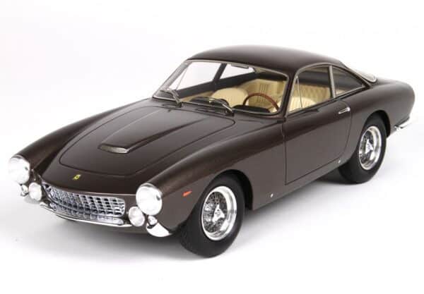 BBR 1:18 Ferrari 250 GT Lusso S/N 4891 GT Steve McQueen's Personal Car Brown - Limited Edition Resin Model by BBR Models
