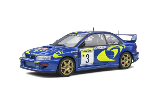 Solido S1807402 Subaru Impreza WRC 22B Rally Monte Carlo Colin McRae Diecast Model 1:18 Scale