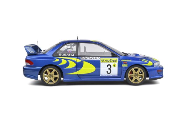 Solido S1807402 Subaru Impreza WRC 22B Rally Monte Carlo Colin McRae Diecast Model 1:18 Scale