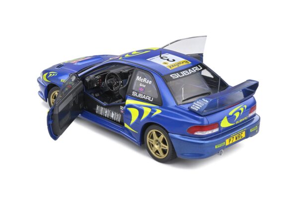 Solido S1807402 Subaru Impreza WRC 22B Rally Monte Carlo Colin McRae Diecast Model 1:18 Scale