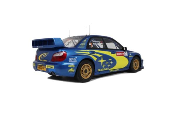 Otto Mobile - 1:12 Subaru Impreza (S9) WRC Peter Solberg Welsh Rally 2003 - Limited Edition Resin Model