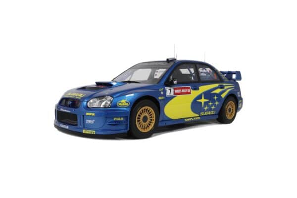 Otto Mobile - 1:12 Subaru Impreza (S9) WRC Peter Solberg Welsh Rally 2003 - Limited Edition Resin Model