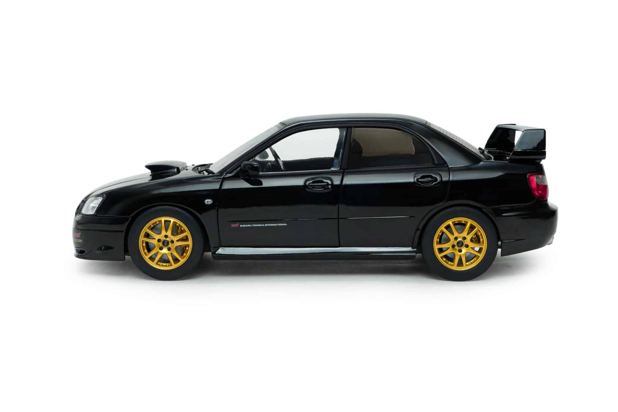 Solido – 1:18 Subaru Impreza WRX STI Java Black Pearl 2004 (S1812305 ...