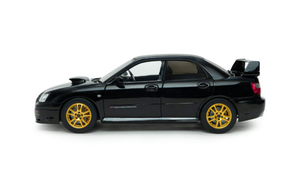 Diecast Model Shop - Model Universe 62 Alternative view of Solido – 1:18 Subaru Impreza WRX STI Java Black Pearl 2004 (S1812305) Diecast Model