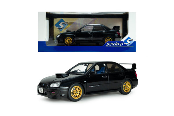 Solido – 1:18 Subaru Impreza WRX STI Java Black Pearl 2004 (S1812305) Diecast Model 21 Solido – 1:18 Subaru Impreza WRX STI Java Black Pearl 2004 (S1812305) Diecast Model
