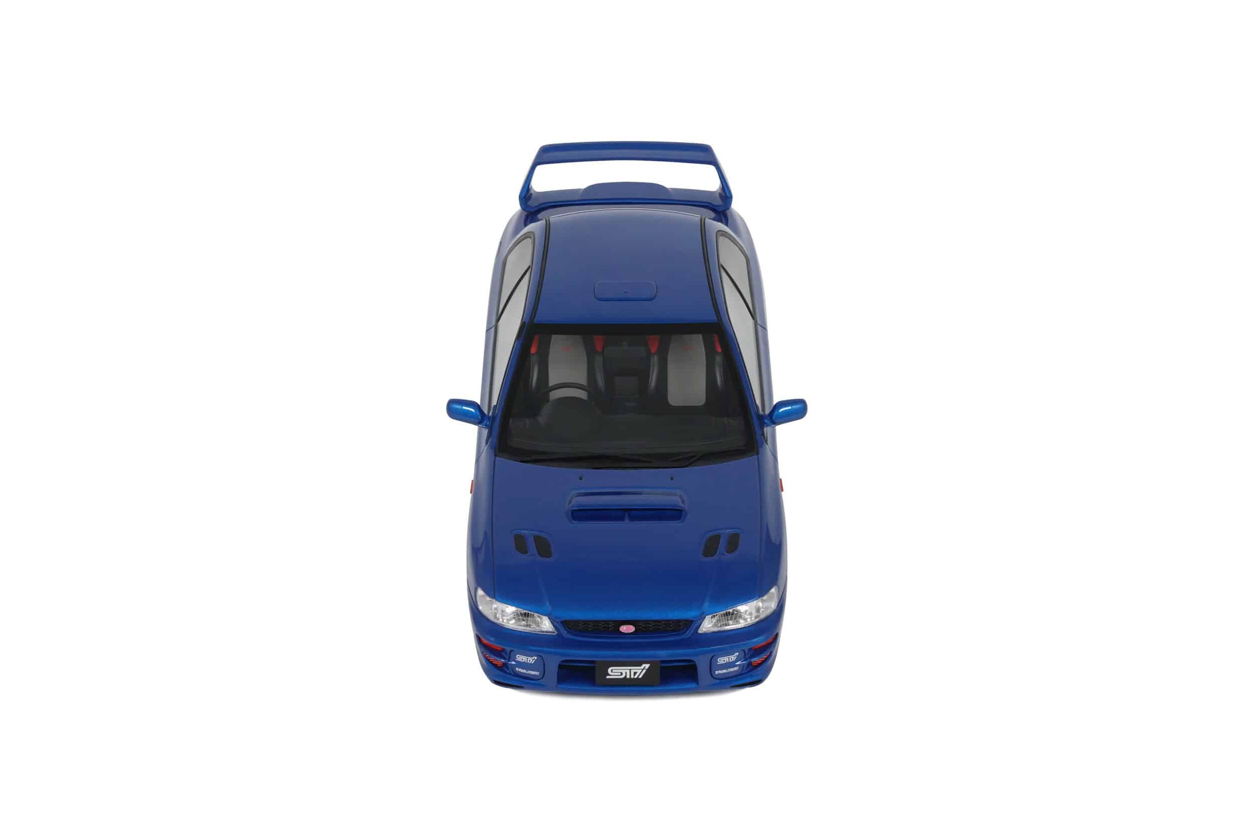 Otto Mobile 1:18 Subaru Impreza WRX Type R STI Ver.V Limited Sonic Blue 1999 (OT1249) Limited Edition Resin Model 8 Otto Mobile 1:18 Subaru Impreza WRX Type R STI Ver.V Limited Sonic Blue 1999 (OT1249) Limited Edition Resin Model - Image 8