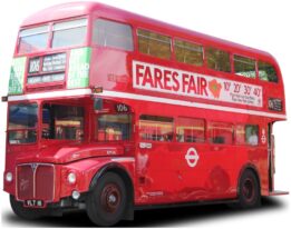 Sun Star 1:24 Routemaster Autobus EM16 "VLT 16" Rosso (Edizione limitata)