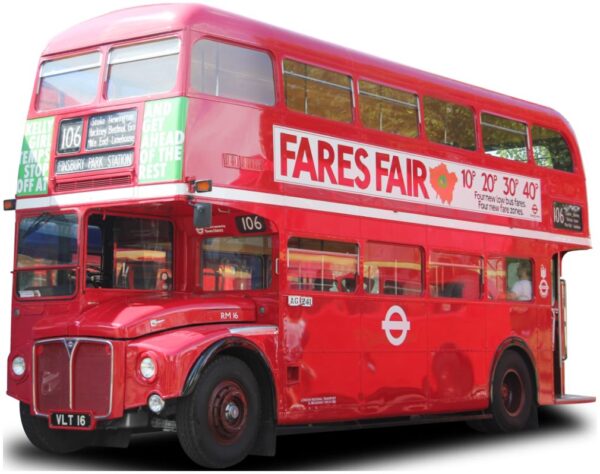 Sun Star 1:24 Routemaster Bus EM16 "VLT 16" Red (Limited Edition)