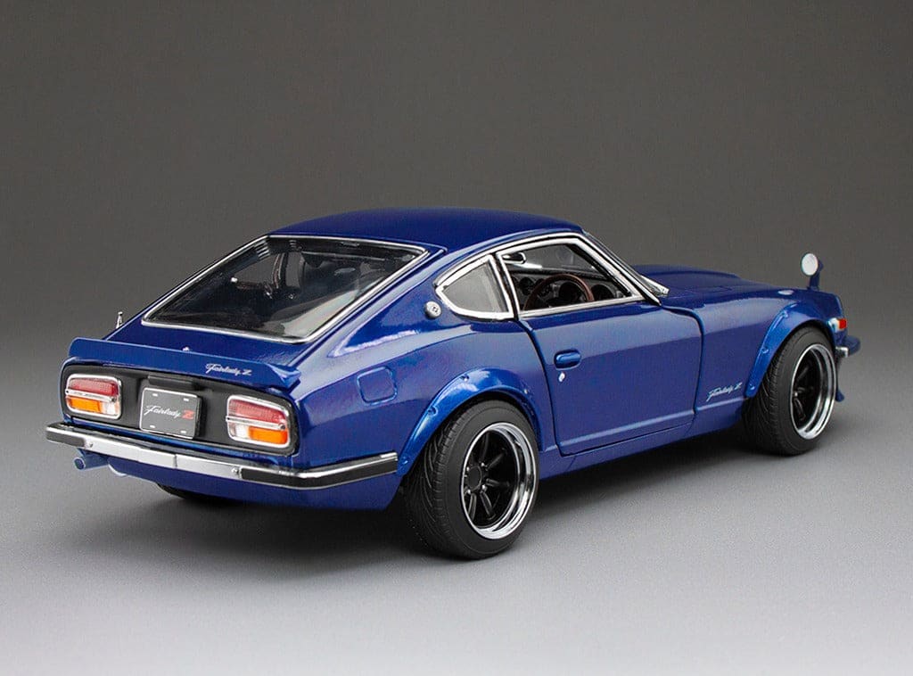 Sun Star 1:18 Nissan Fairlady Z (S30) Midnight Blue RHD (SUNH3515) Diecast Model 3 Sun Star 1:18 Nissan Fairlady Z (S30) Midnight Blue RHD (SUNH3515) Diecast Model - Image 3