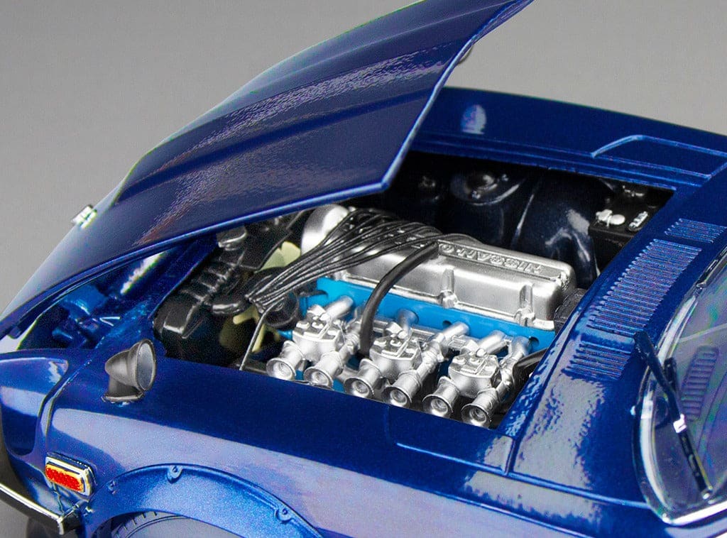 Sun Star 1:18 Nissan Fairlady Z (S30) Midnight Blue RHD (SUNH3515) Diecast Model 7 Sun Star 1:18 Nissan Fairlady Z (S30) Midnight Blue RHD (SUNH3515) Diecast Model - Image 7