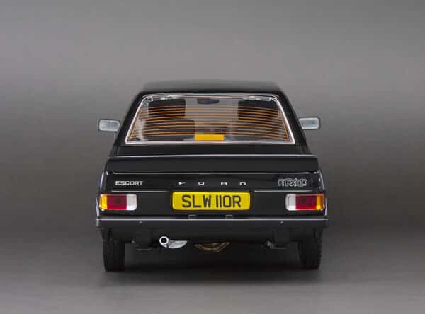 1:18 Ford Escort Mk.II RS Mexico (RHD) Black - Diecast Model - Sun Star