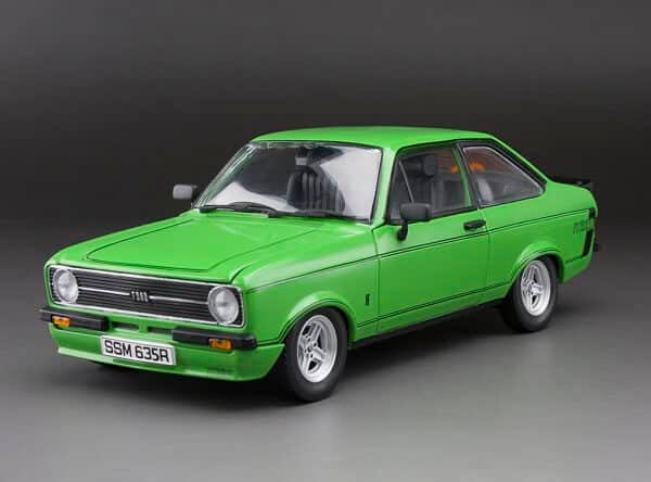 sun star 1:18 ford escort mk2 mexico signal green 1976 diecast model 4635R v1