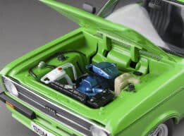 sun star 1:18 ford escort mk2 mexico signal green 1976 diecast model 4635R v7