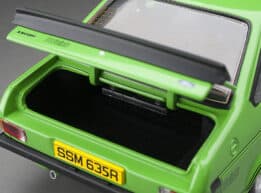 sun star 1:18 ford escort mk2 mexico signal green 1976 diecast model 4635R v8