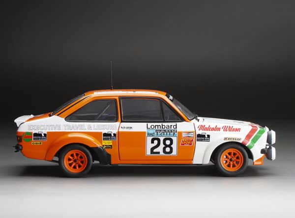 1:18 Ford Escort RS1800 #28 M.Wilson/R.Porter RAC Rally 1978 - Limited Edition Diecast Model - Sun Star