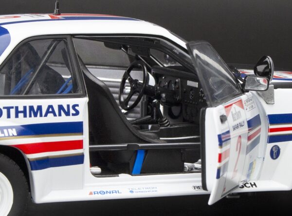 Sun Star - 1:18 Opel Ascona 400 Winner 1983 Safari Rally - Ari Vantanen, Terry Harryman - Limited Edition Diecast Model 19 Sun Star - 1:18 Opel Ascona 400 Winner 1983 Safari Rally - Ari Vantanen, Terry Harryman - Limited Edition Diecast Model