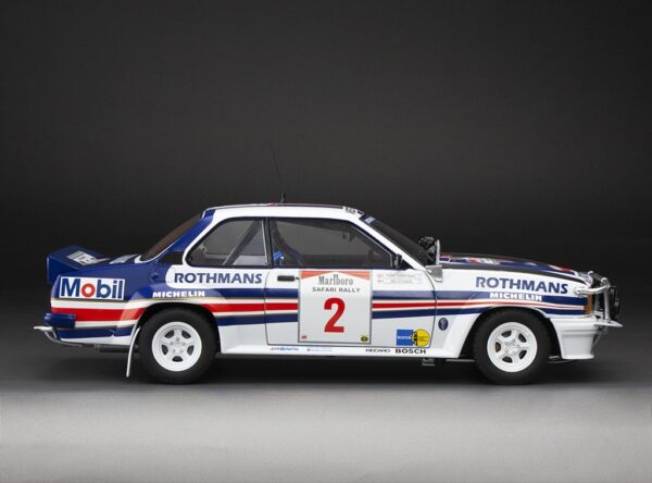 Sun Star - 1:18 Opel Ascona 400 Winner 1983 Safari Rally - Ari Vantanen, Terry Harryman - Limited Edition Diecast Model 25 Sun Star - 1:18 Opel Ascona 400 Winner 1983 Safari Rally - Ari Vantanen, Terry Harryman - Limited Edition Diecast Model