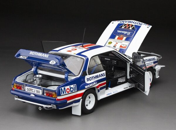Sun Star - 1:18 Opel Ascona 400 Winner 1983 Safari Rally - Ari Vantanen, Terry Harryman - Limited Edition Diecast Model