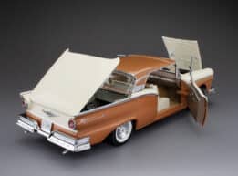sun star ford fairlane 500 skylinder bronze colonial white 1957 diecast model 1349 image3